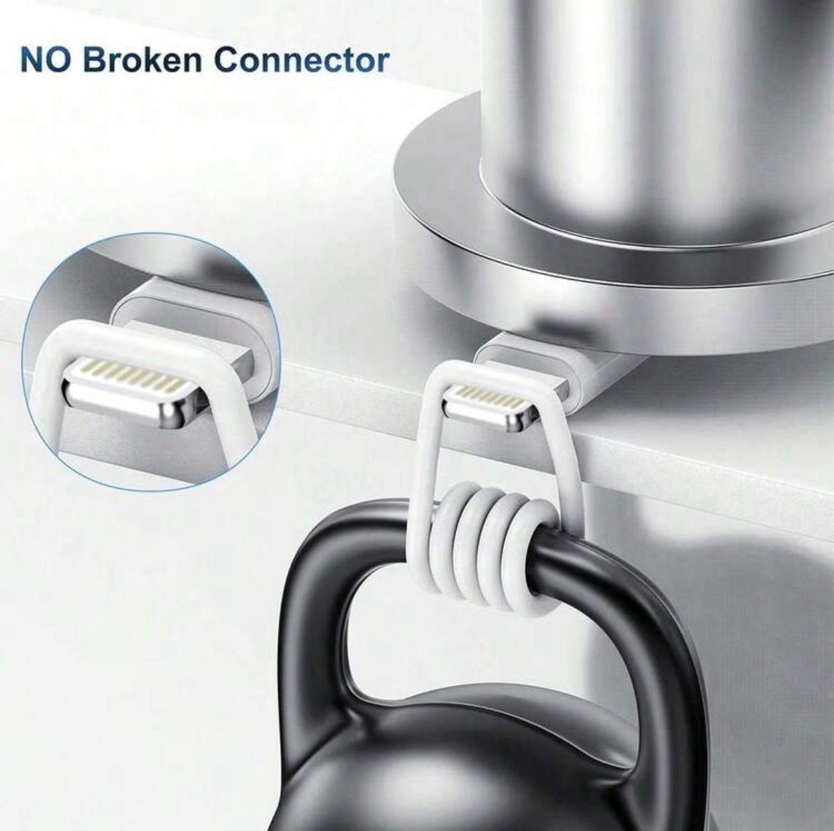 Snabbladdare PD 20W med USB‑C till Lightning‑kabel - Go Mobile