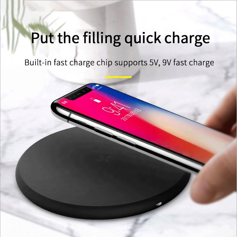 10W trådlös laddare – Säker och snabb laddning - Go Mobile