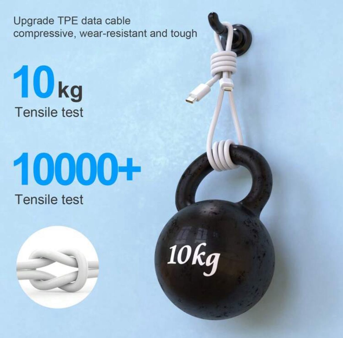 Snabbladdare PD 20W med USB‑C till Lightning‑kabel - Go Mobile